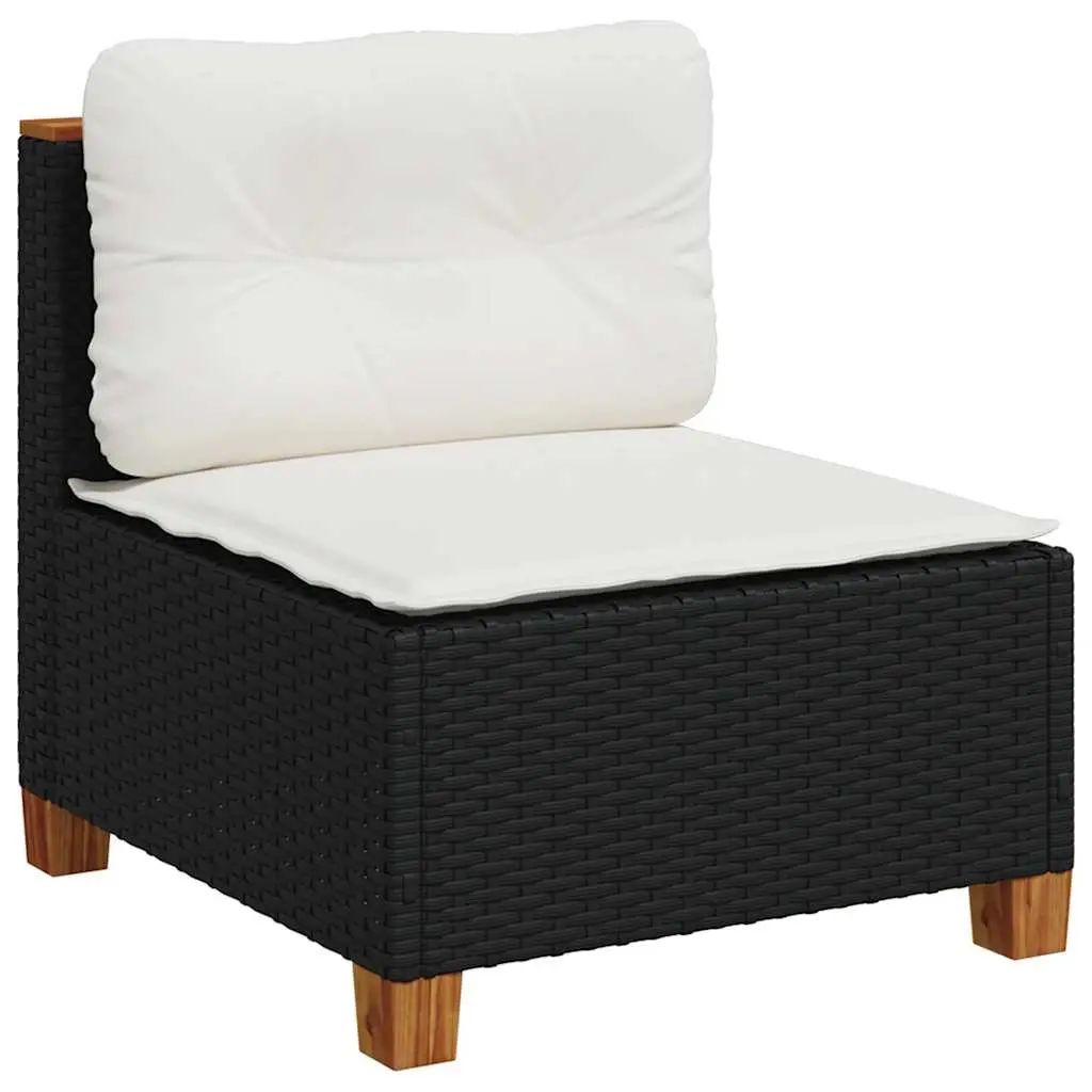 Garden Sofa Set 8 Piece Outdoor Furniture Modular Patio Sectional with Cushions