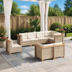 Practical and Stylish 8-Piece Garden Sofa Set