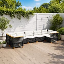 Reliable 7-Piece Outdoor Sofa Set with Easy Maintenance