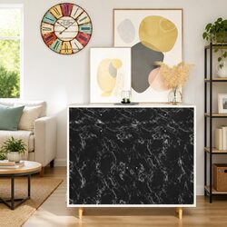 Reliable Self-Adhesive Black Stone Film 500x90 cm for Easy Updates