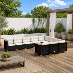 Comfortable and Durable 10 Piece Garden Sofa Set