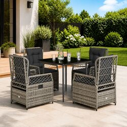 5 Piece Outdoor Dining Set: Comfort and Value Combined