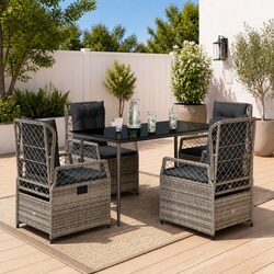 Reliable and Comfortable 5 Piece Outdoor Dining Set
