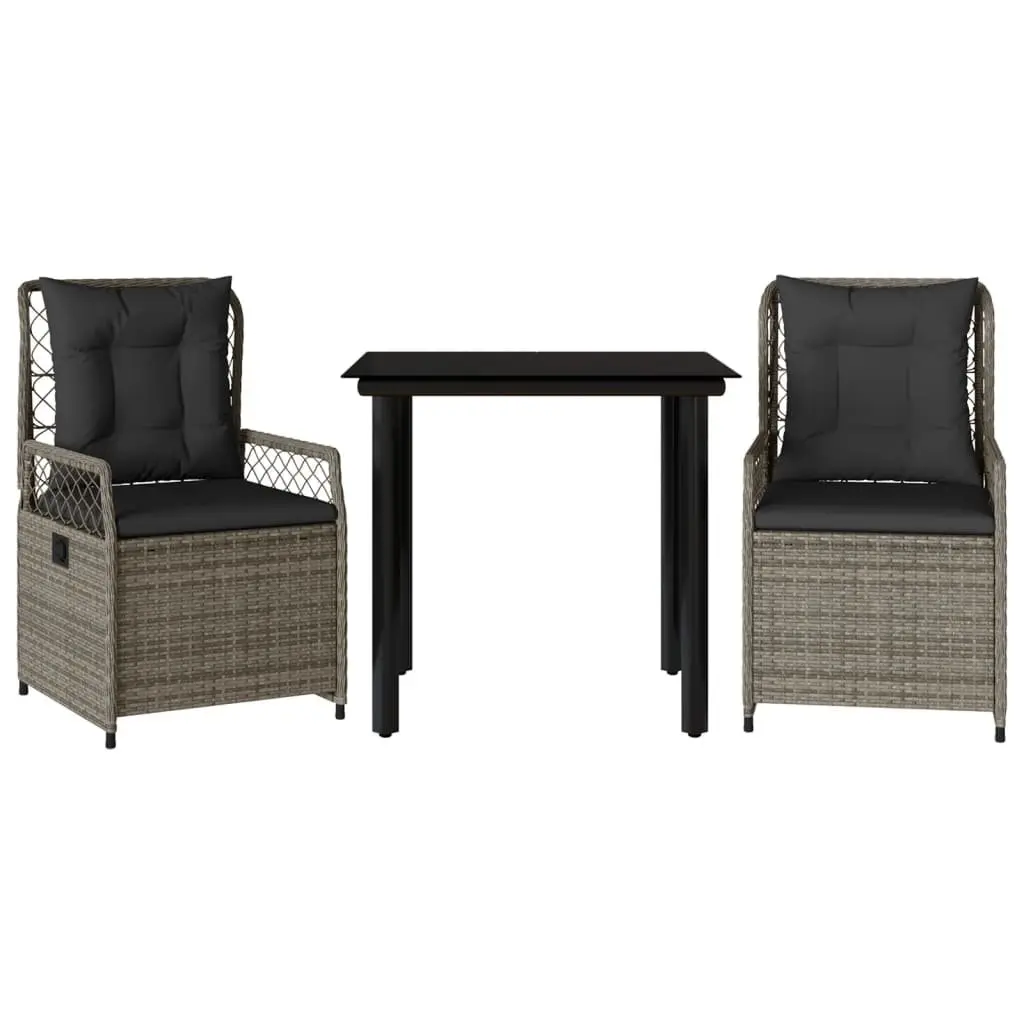 3-Piece Garden Dining Set for Lasting Use