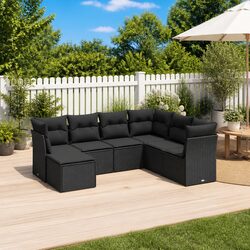 Comfortable 7 Piece Garden Sofa Set for Your Patio