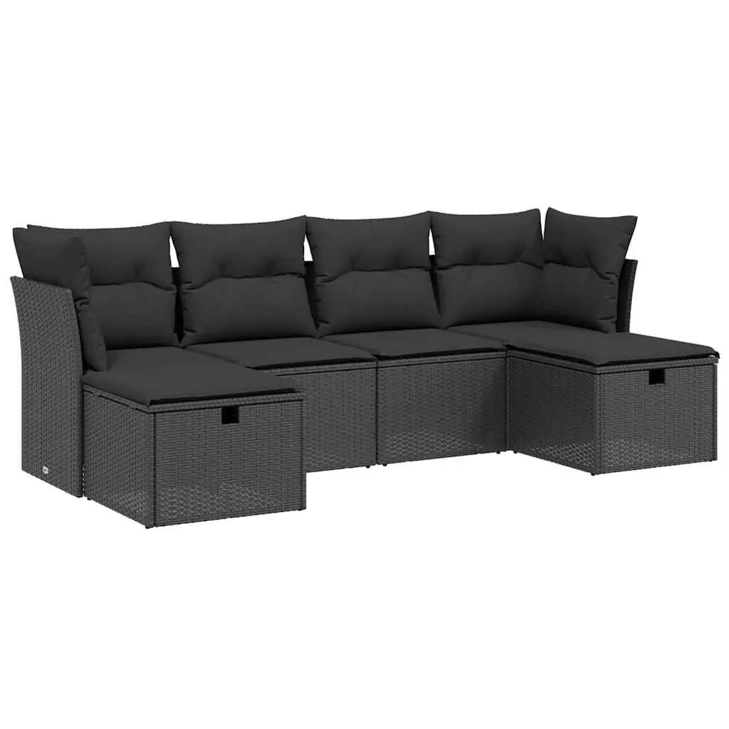 6 Piece Outdoor Sofa Set