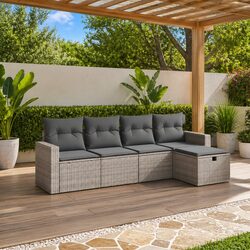 Comfortable and Durable 5 Piece Garden Sofa Set