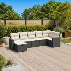 Comfort and Value: 7 Piece Sofa Set with Cushions