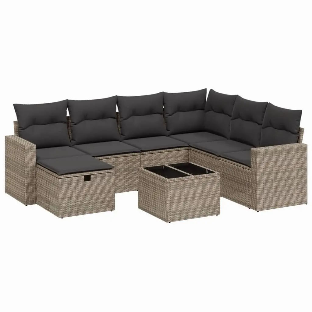 8-Piece Outdoor Sofa Set for Year-Round Use