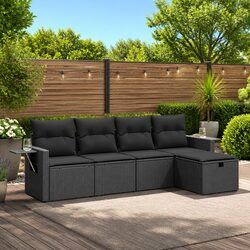 Comfortable and Reliable 5 Piece Garden Sofa Set