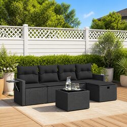 Comfortable and Durable 6-Piece Garden Sofa Set