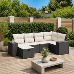 Comfortable and Durable 6 Piece Outdoor Sofa Set
