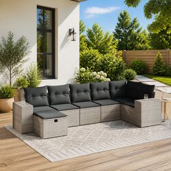 Comfortable 7 Piece Outdoor Sofa Set – Value and Quality
