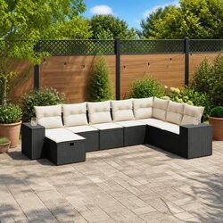 Comfortable and Affordable 8 Piece Outdoor Sofa Set