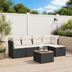 Comfortable 6 Piece Outdoor Sofa Set with Value