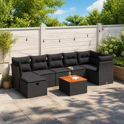 8-Piece Outdoor Sofa Set - Practical, Stylish, and Durable
