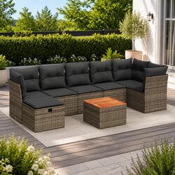 Affordable and Reliable 8-Piece Outdoor Sofa Set
