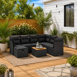 Value-Driven 8-Piece Garden Sofa Set for Your Outdoors
