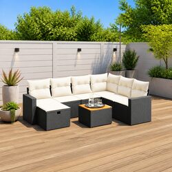 Comfort and Value in a 8 Piece Garden Sofa Set