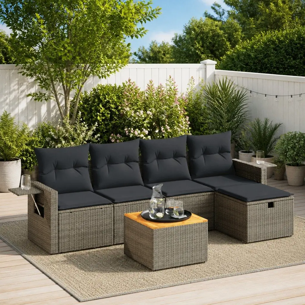 6-Piece Outdoor Sofa Set