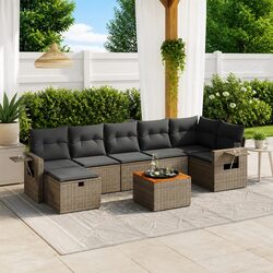 Comfort and Value with This 8 Piece Garden Sofa Set