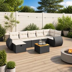 Warm 8 Piece Garden Sofa Set for Comfort and Value