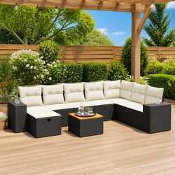 Reliable and Comfortable 9 Piece Outdoor Sofa Set