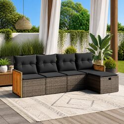 5-Piece Garden Sofa Set: Comfortable, Durable, and Stylish