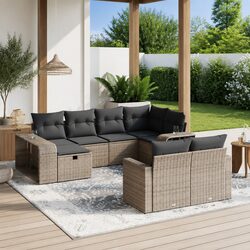 Comfortable 10 Piece Garden Sofa Set for Outdoor Living