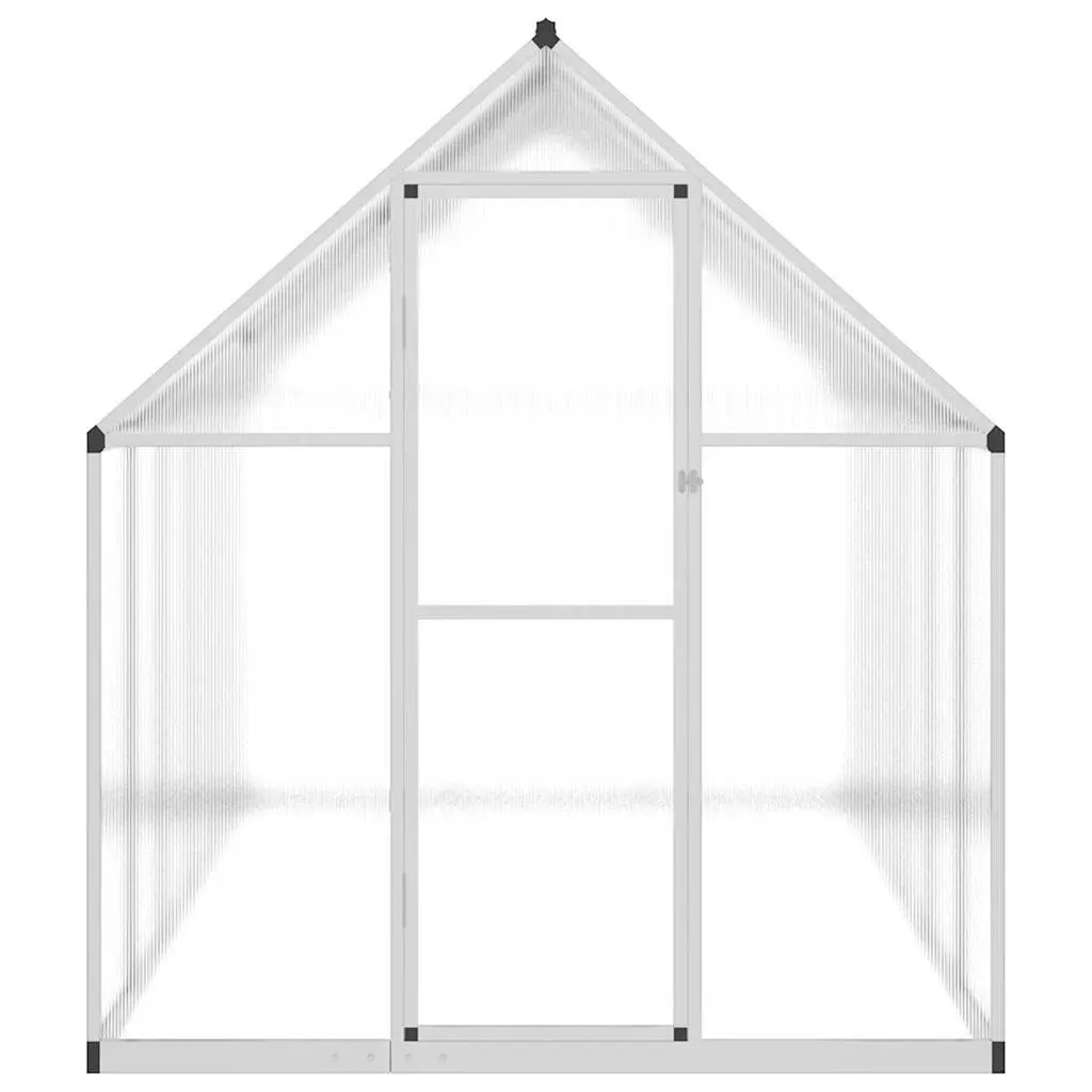 Greenhouse Walk-in Plant Growing 334x169x195cm Silver