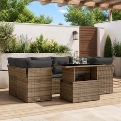 Comfortable and Practical 7 Piece Garden Sofa Set