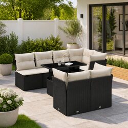 Comfortable and Value-Driven 8 Piece Garden Sofa Set