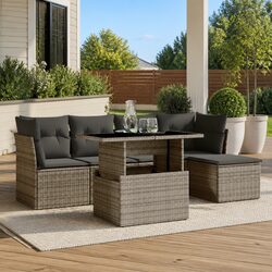 6-Piece Garden Sofa Set - Comfort and Value Combined