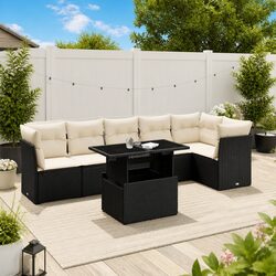 7 Piece Garden Sofa Set - Comfort and Value Combined
