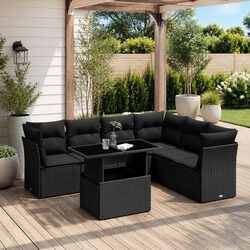 Comfortable and Practical 7 Piece Garden Sofa Set