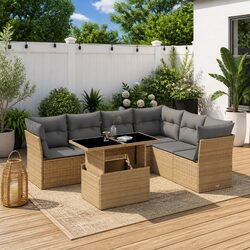 Comfort and Value with the 7 Piece Garden Sofa Set