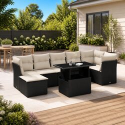 Value and Comfort with 8 Piece Garden Sofa Set