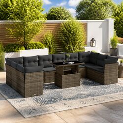 Comfortable and Affordable 11 Piece Garden Sofa Set