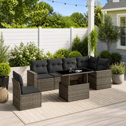 7-Piece Outdoor Sofa Set: Practical and Comfortable Solution