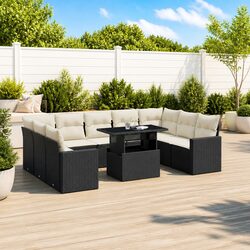 Comfortable 10 Piece Modular Garden Sofa Set