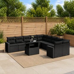 Comfortable and Reliable 11 Piece Garden Sofa Set