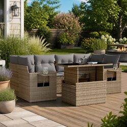 Comfortable and Stylish 7 Piece Sofa Set for Your Patio