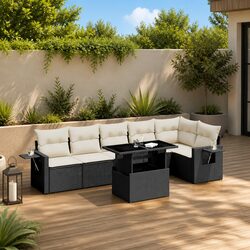 Comfortable and Practical 7 Piece Outdoor Sofa Set