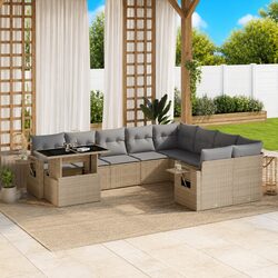 Comfortable 10-Piece Garden Sofa Set for Your Outdoor Needs
