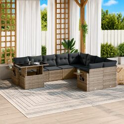 Comfortable and Stylish 10 Piece Garden Sofa Set