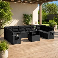 Practical and Comfortable 11 Piece Garden Sofa Set