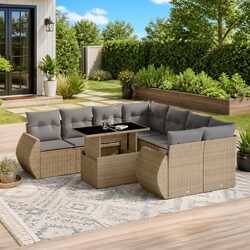 Comfort and Value in a 9-Piece Outdoor Sofa Set