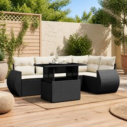 Comfort and Value in a 6 Piece Garden Sofa Set
