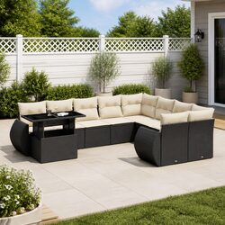 Comfort and Value: 10-Piece Garden Sofa Set