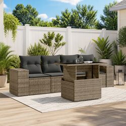 Warm and Inviting 5-Piece Garden Sofa Set